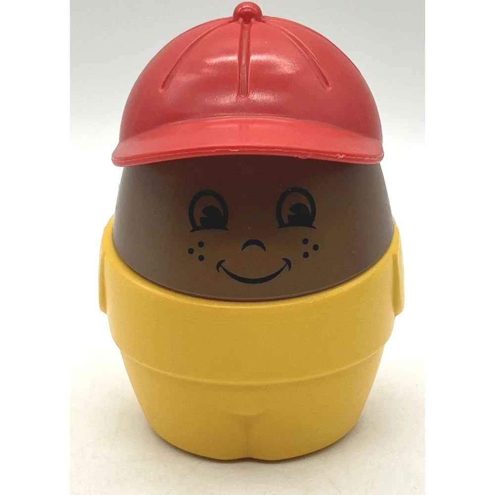 Step‎ 2 Chunky People Construction Worker African American Boy Blond Girl Lot 4